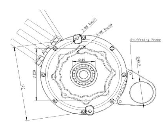 moteur sotion fw02 13kw pour TALARIA STING