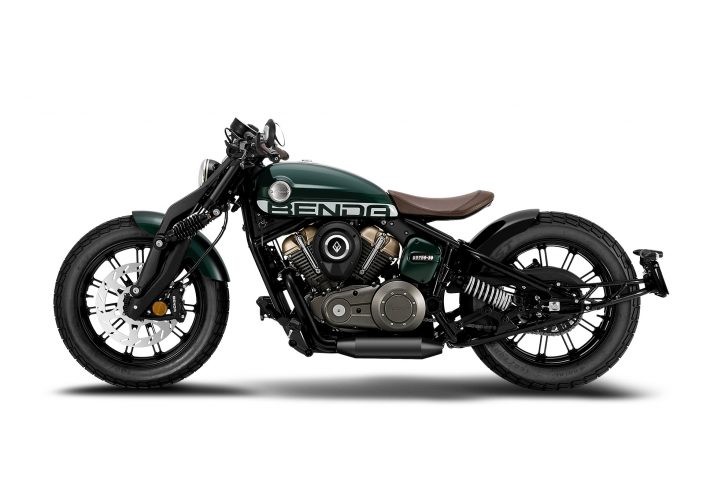 Moto Benda modèle Napoleon 125 | Distributeur motos Benda Grand Est