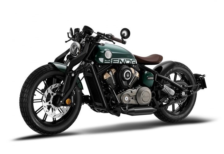 Moto Benda modèle Napoleon 125 | Distributeur motos Benda Grand Est