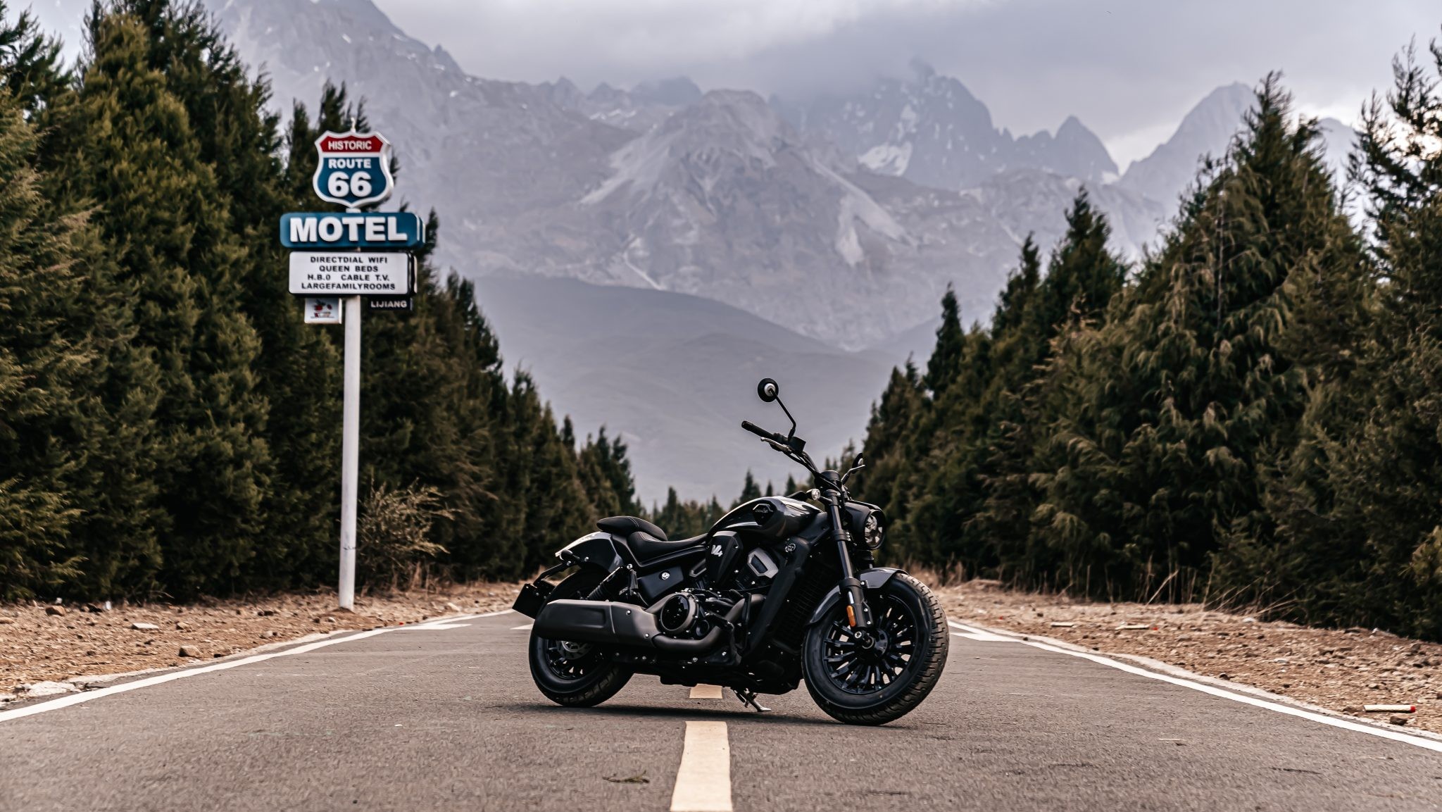 Moto Benda modèle Darkflag | Revendeur motos Benda Grand Est