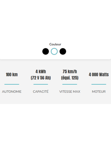 scooter électrique E-STOCK max