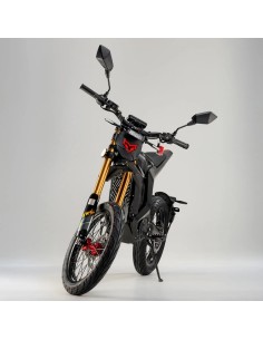 Clouded XE PRO S homologué - Fourche dorée/Amortisseur rouge