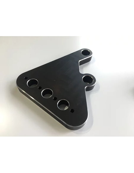 Jeu de supports repose pied cnc LARGE noirs pour sur-ron