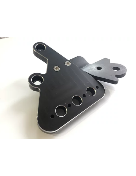 Jeu de supports repose pied cnc LARGE noirs pour sur-ron