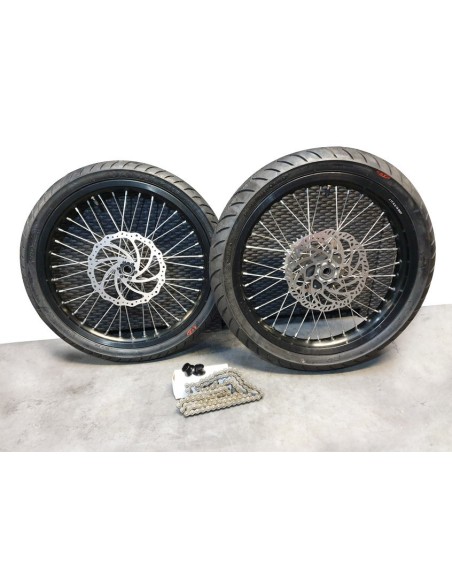 Kit Supermotard 17" pour sur-ron