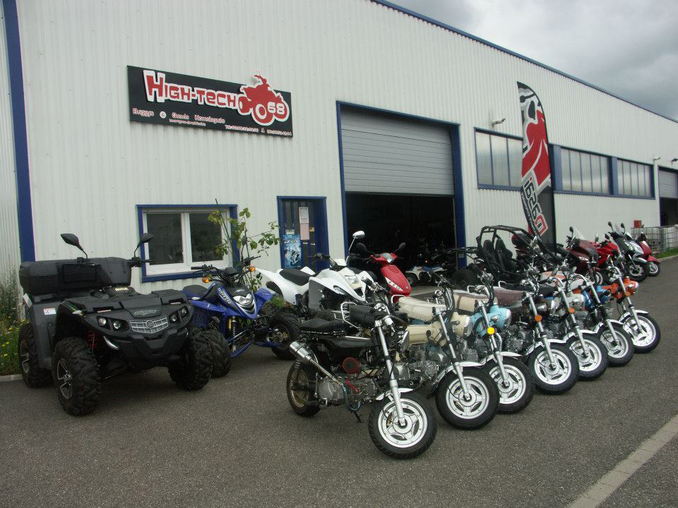 Magasin de quads, motos et scooter à Wittenheim - High-Tech 68